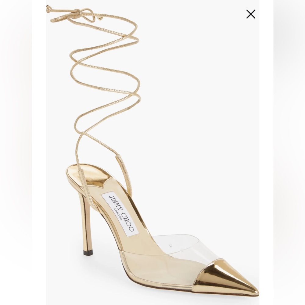Jimmy Choo Farley Pointy Toe Sandal